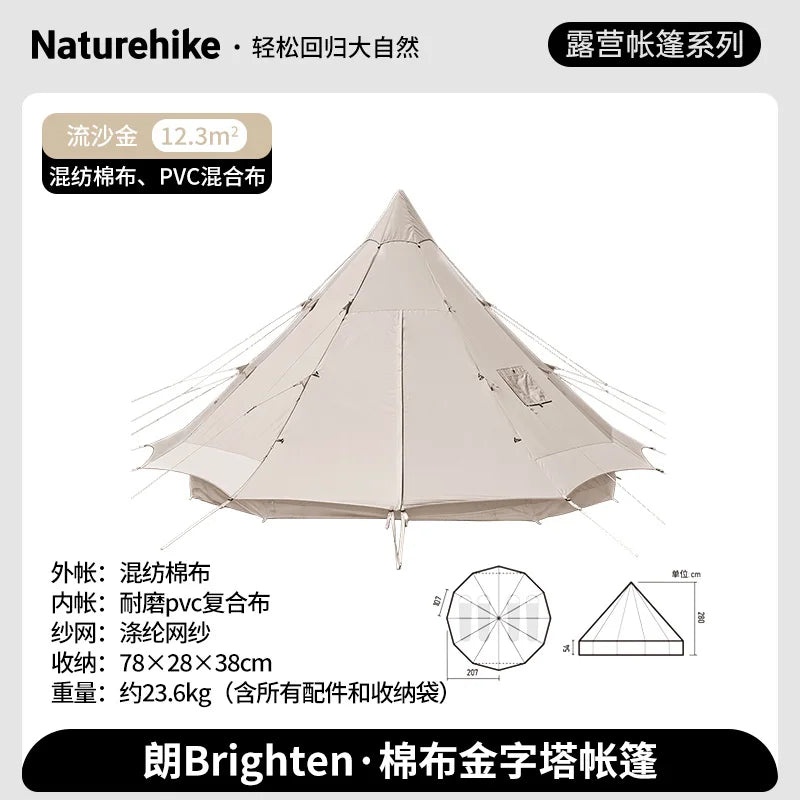 Beach Camping Tent Waterproof Yurt Wedding Quick Setup Tent Ultra Light Stakes Outdoor Garden Party Organizer Carpa Canvas Tent