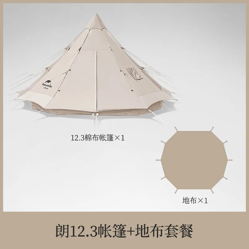 Beach Camping Tent Waterproof Yurt Wedding Quick Setup Tent Ultra Light Stakes Outdoor Garden Party Organizer Carpa Canvas Tent