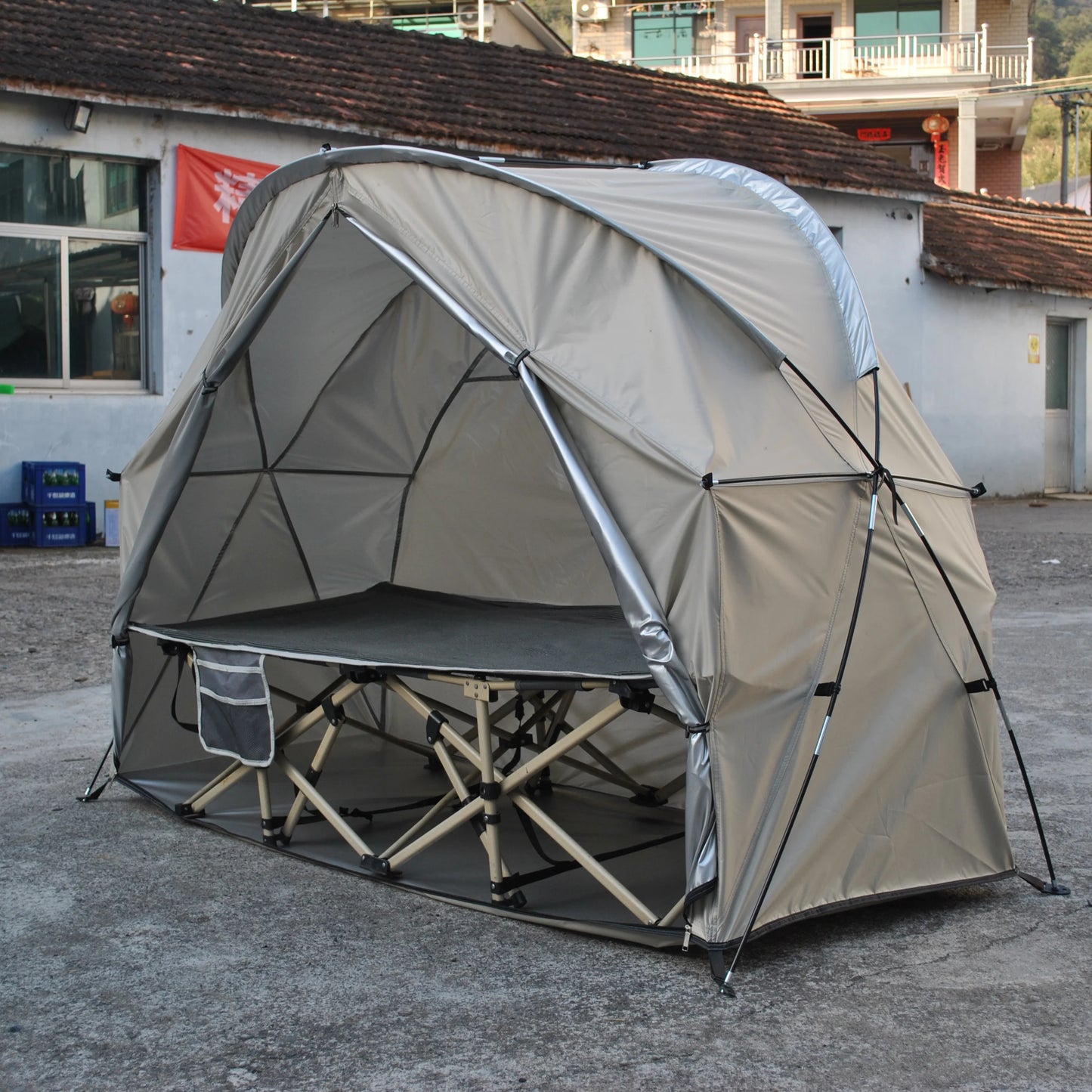 Durable Trekking tent Outdoor Individual tent,CZX-725 1 persone tent not include the cot,1 person tent,bike tent for storage