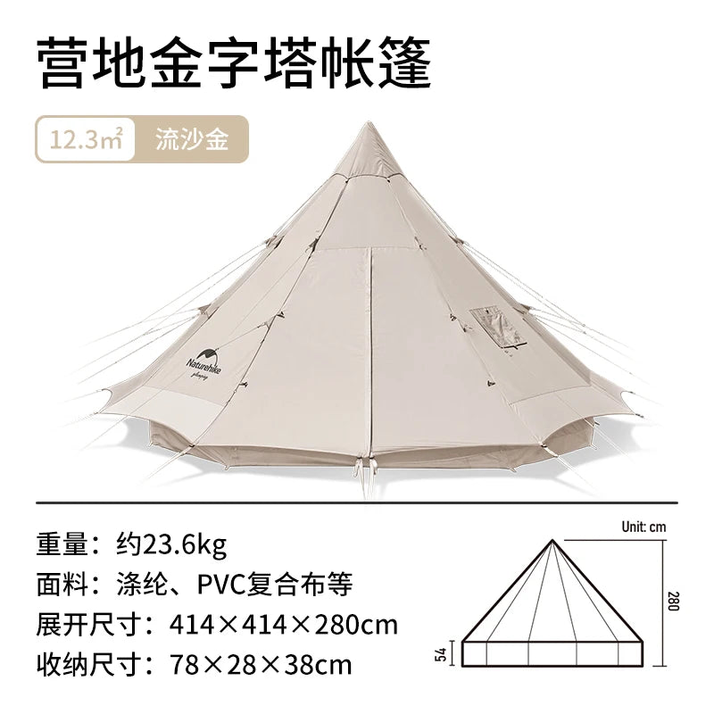 Beach Camping Tent Waterproof Yurt Wedding Quick Setup Tent Ultra Light Stakes Outdoor Garden Party Organizer Carpa Canvas Tent