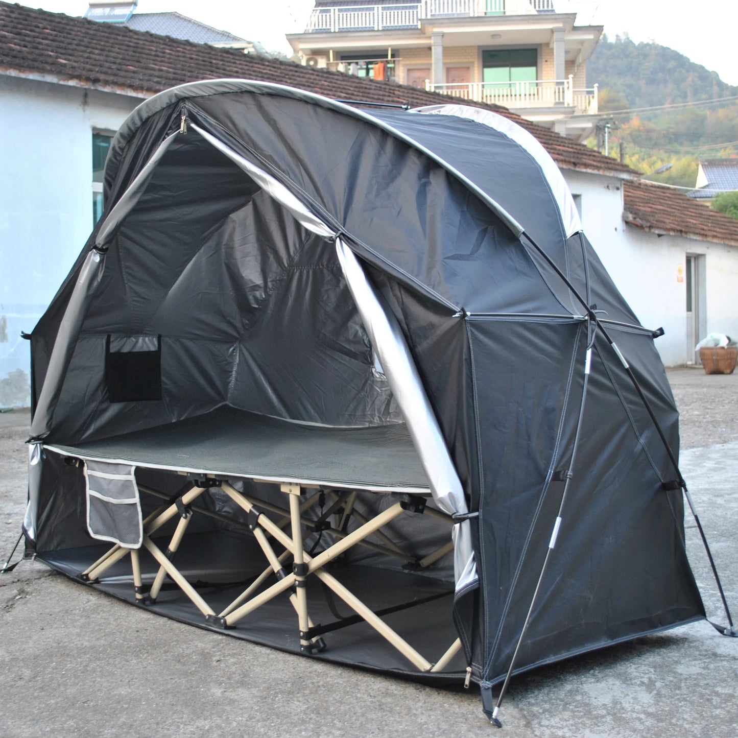 Durable Trekking tent Outdoor Individual tent,CZX-725 1 persone tent not include the cot,1 person tent,bike tent for storage