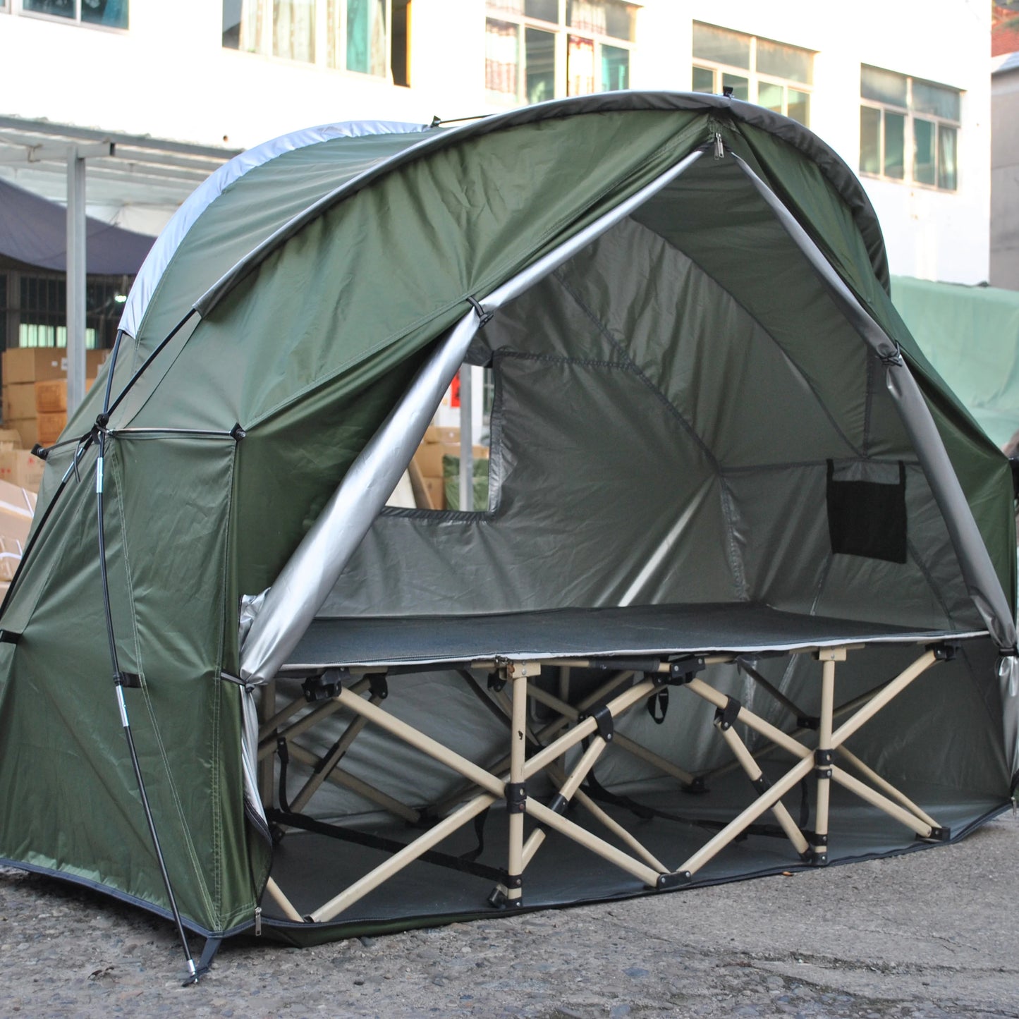 Durable Trekking tent Outdoor Individual tent,CZX-725 1 persone tent not include the cot,1 person tent,bike tent for storage